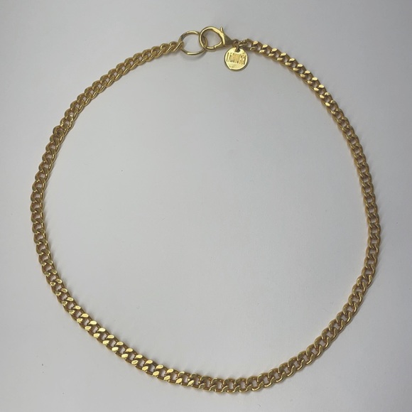 Laruicci Jewelry - Laruicci gold-tone necklace in Cuban link chain, 21"